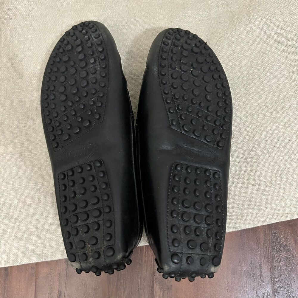TOD'S Gommino Driving Loafers Black Leather Moccasin Slip On
6 US - Picture 11 of 12